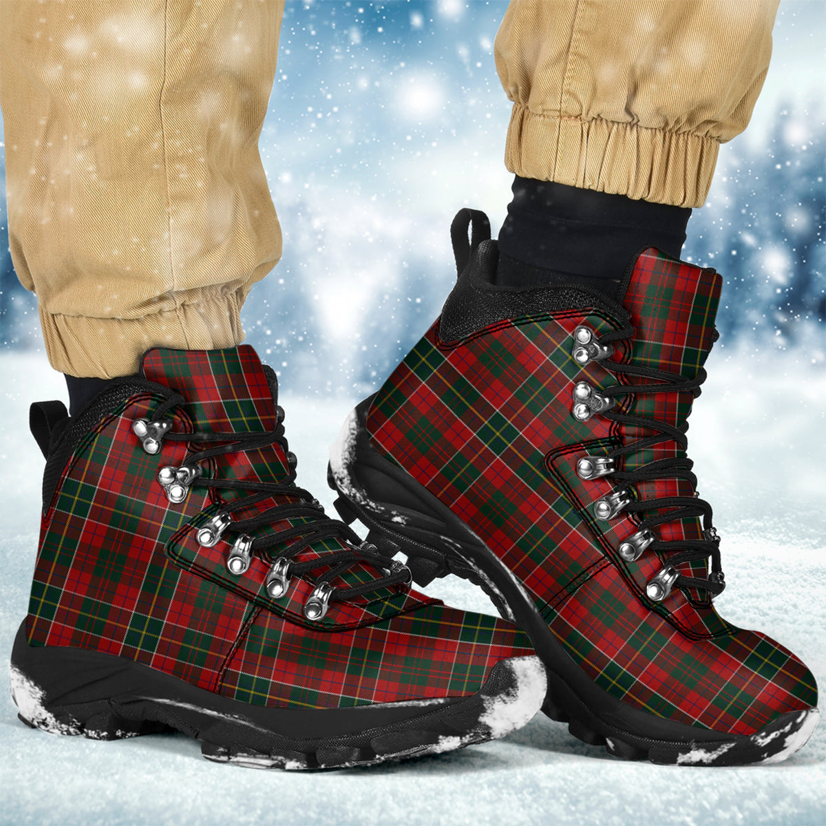 Hunter USA Tartan Alpine Boots - Tartanvibesclothing