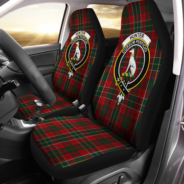 Hunter USA Tartan Car Seat Cover with Family Crest