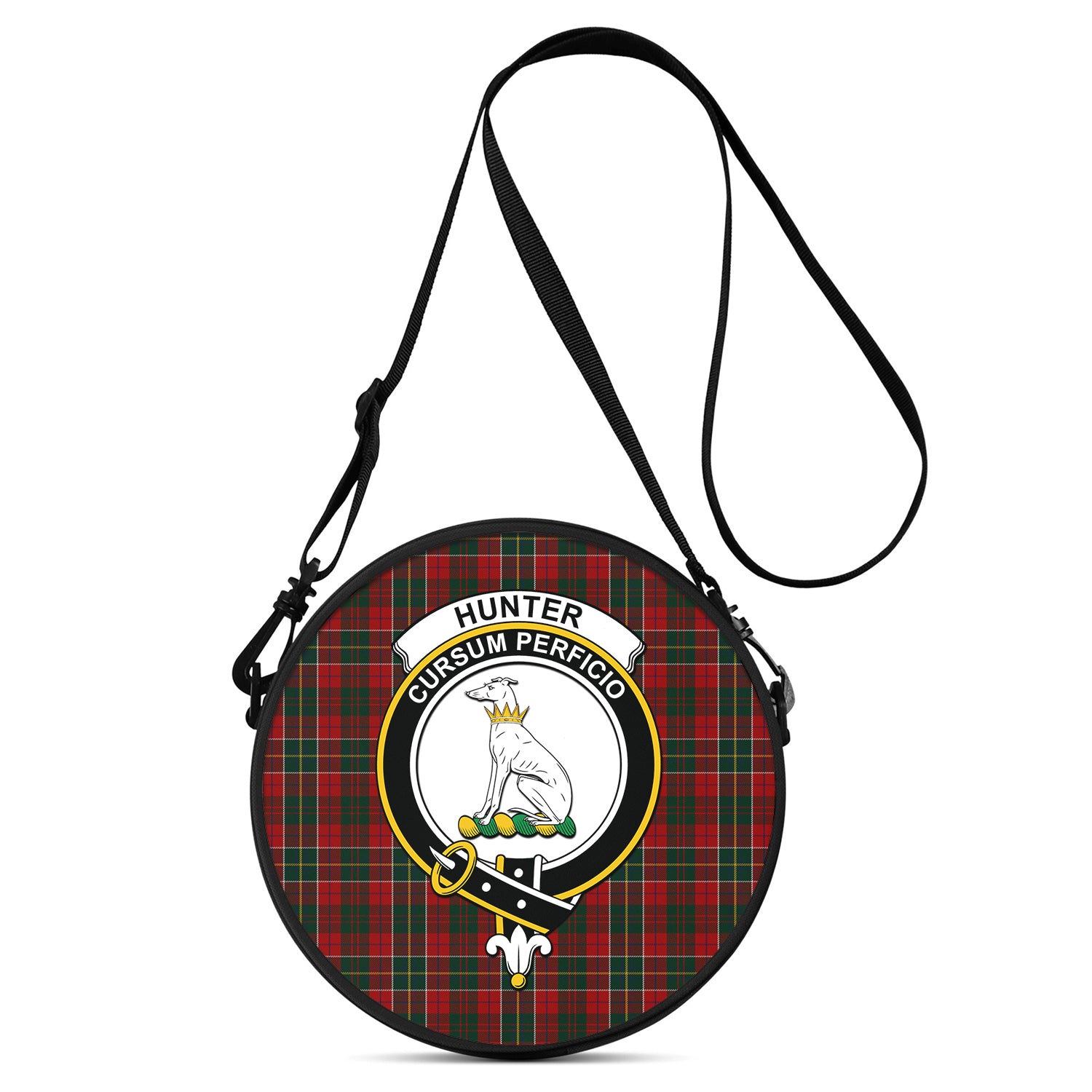 hunter-usa-tartan-round-satchel-bags-with-family-crest