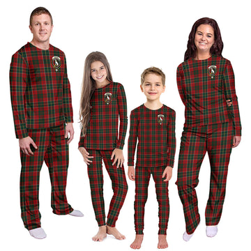 Hunter USA Tartan Pajamas Family Set with Family Crest