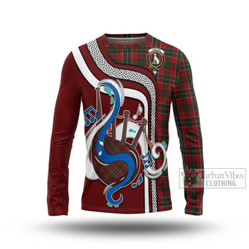 Hunter USA Tartan Long Sleeve T-Shirt with Epic Bagpipe Style