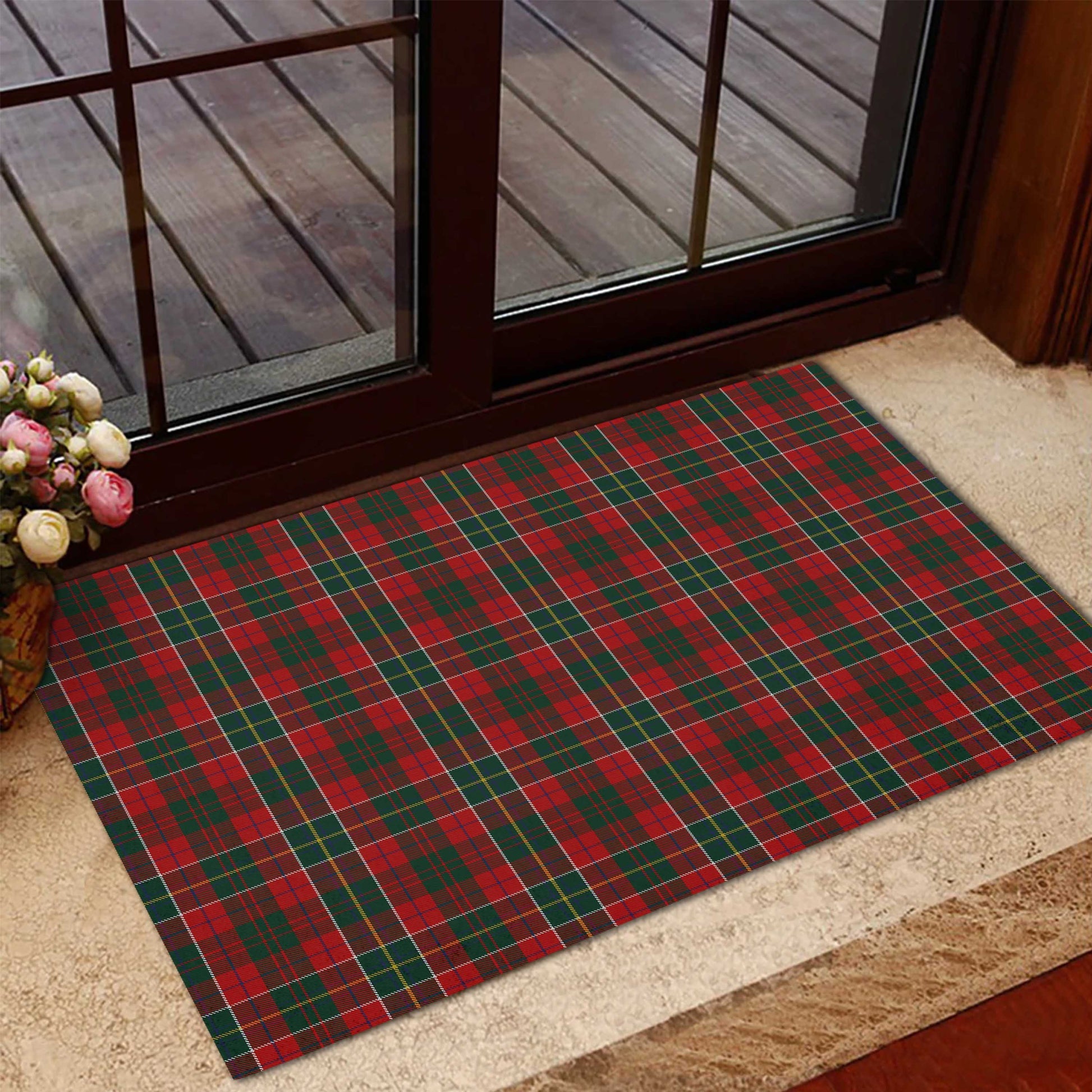 Hunter USA Tartan Door Mat - Tartanvibesclothing