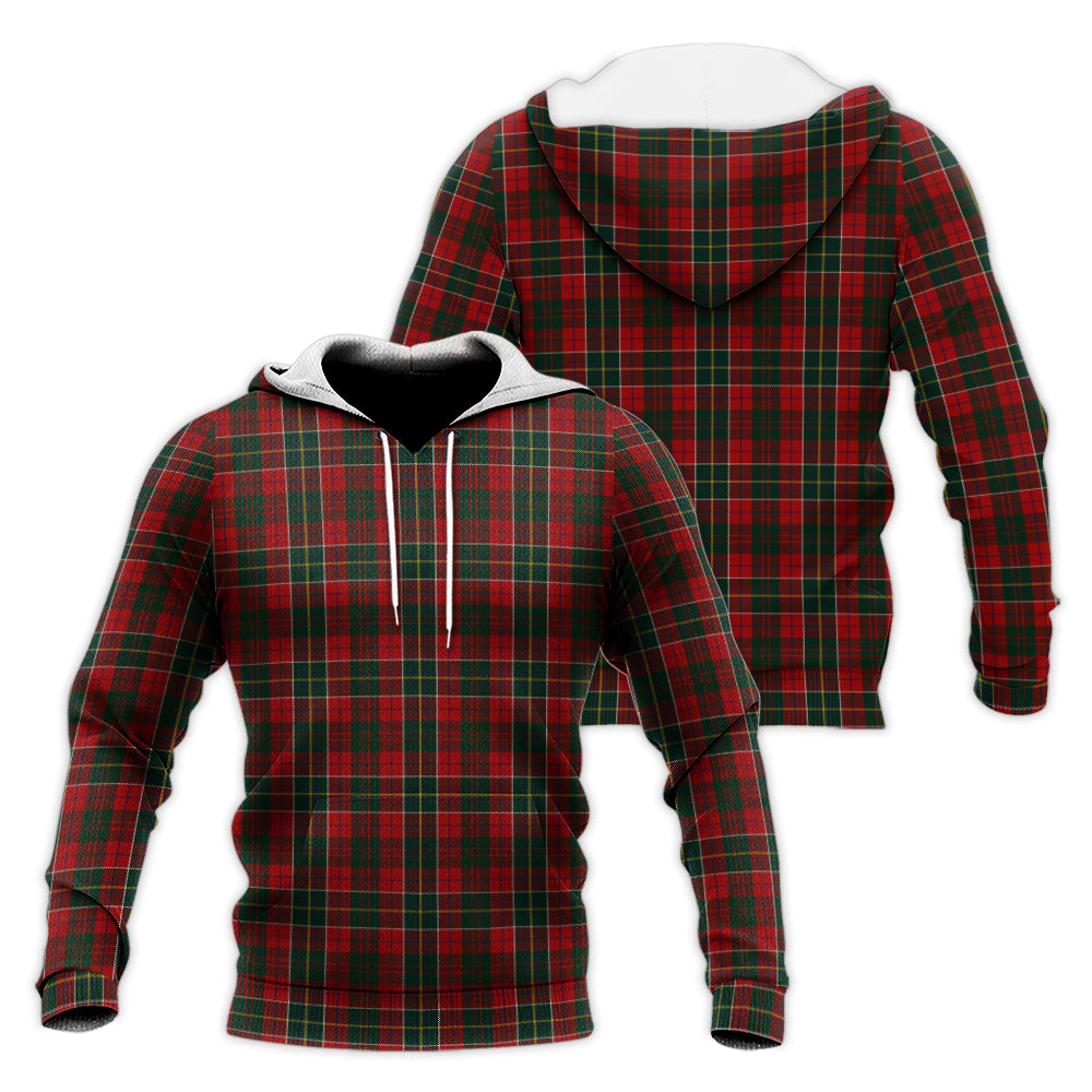 hunter-usa-tartan-knitted-hoodie