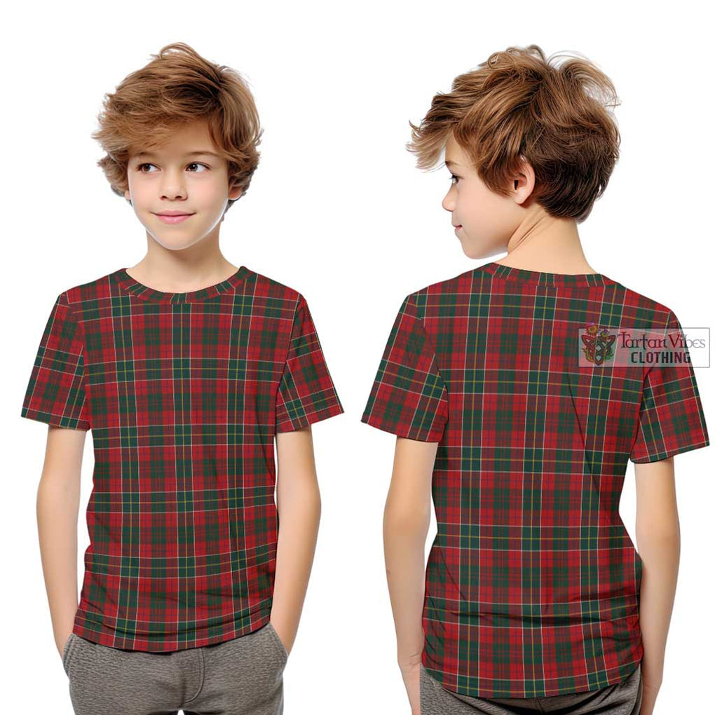 Hunter USA Tartan Kid T-Shirt - Tartanvibesclothing Shop