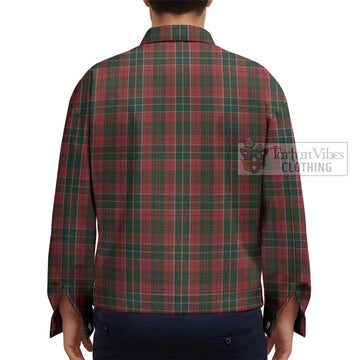 Hunter USA Tartan Unisex Lapel Cotton Jacket