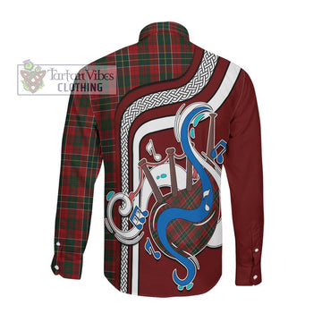 Hunter USA Tartan Long Sleeve Button Shirt with Epic Bagpipe Style