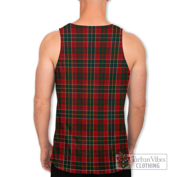 Hunter USA Tartan Men's Tank Top with Family Crest DNA In Me Style