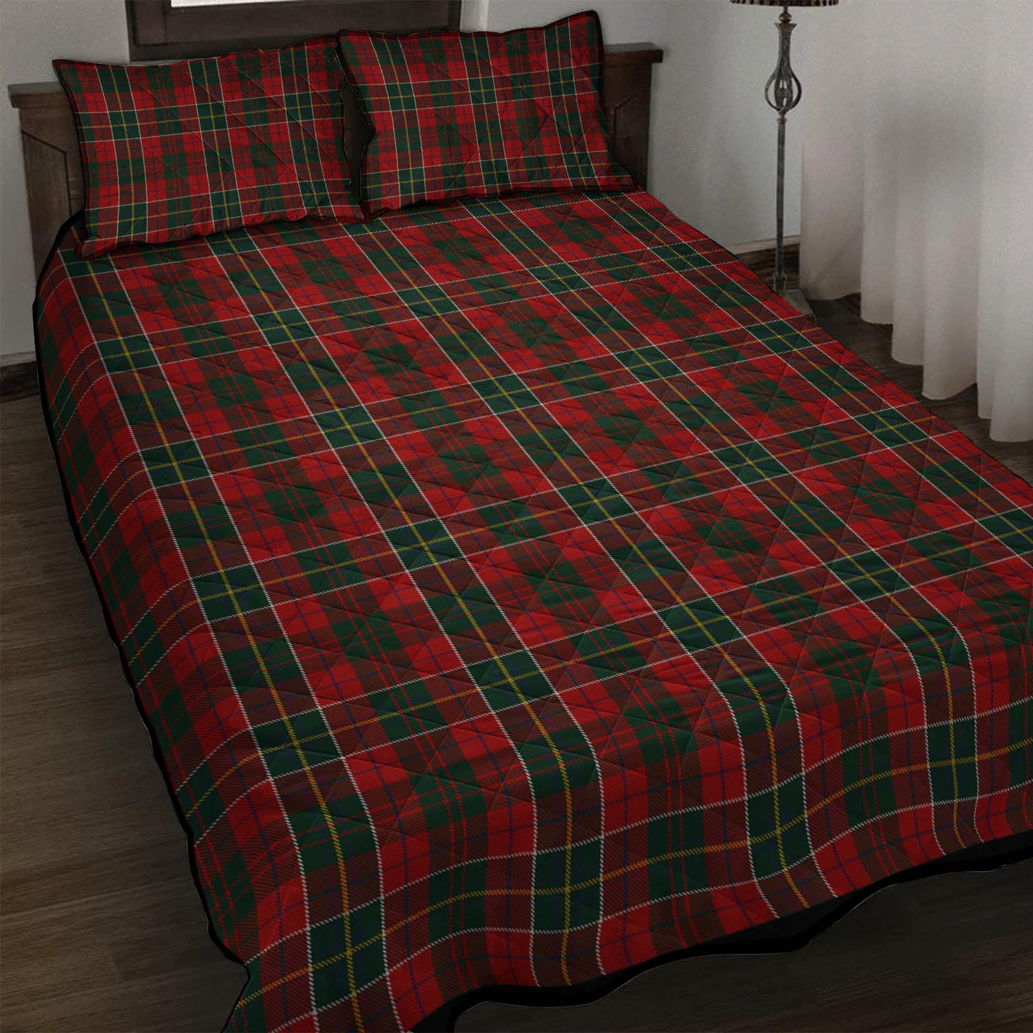 Hunter USA Tartan Quilt Bed Set - Tartan Vibes Clothing