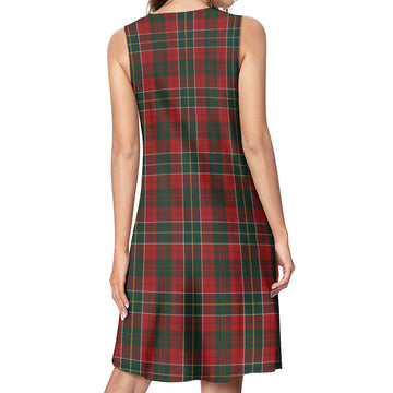 Hunter USA Tartan Womens Casual Dresses