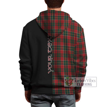 Hunter USA Tartan Hoodie with Family Crest and Half Of Me Style