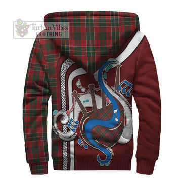 Hunter USA Tartan Sherpa Hoodie with Epic Bagpipe Style