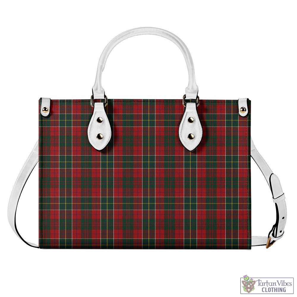 Tartan Vibes Clothing Hunter USA Tartan Luxury Leather Handbags