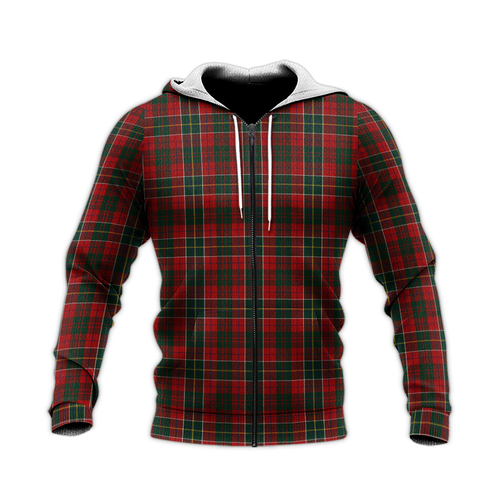 hunter-usa-tartan-knitted-hoodie