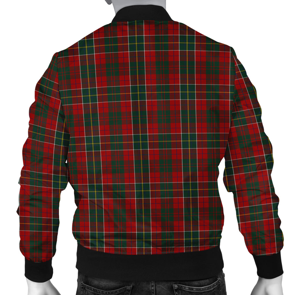 hunter-usa-tartan-bomber-jacket-with-family-crest