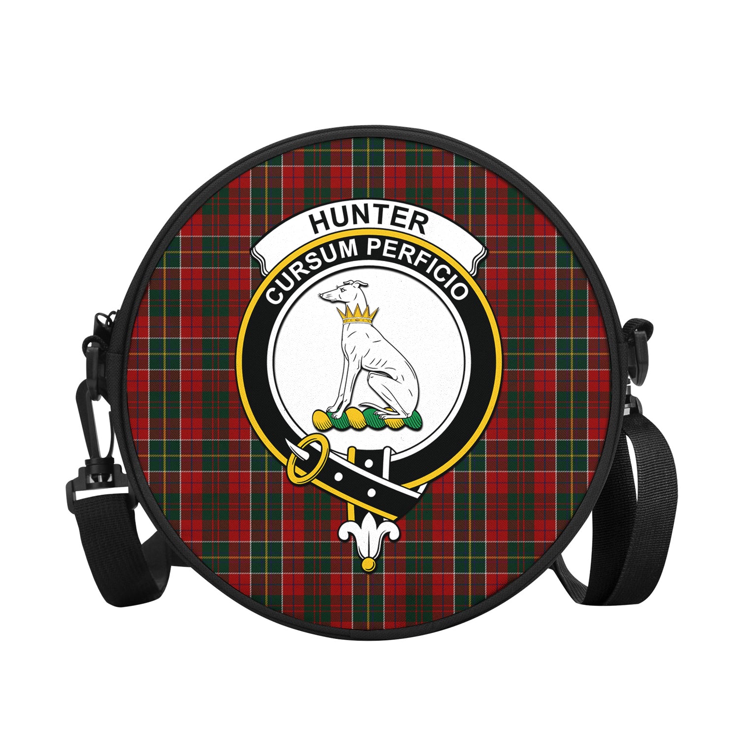 hunter-usa-tartan-round-satchel-bags-with-family-crest