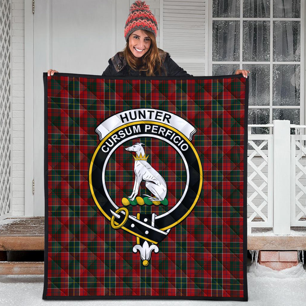 hunter-usa-tartan-quilt-with-family-crest