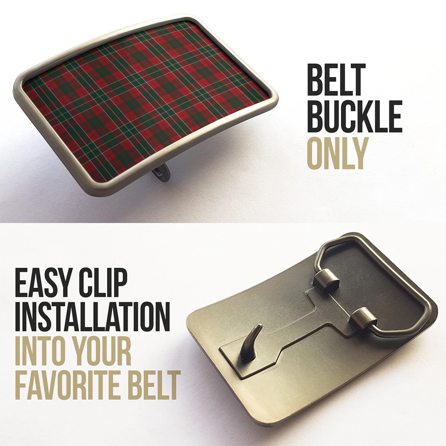 Hunter USA Tartan Belt Buckles - Tartan Vibes Clothing