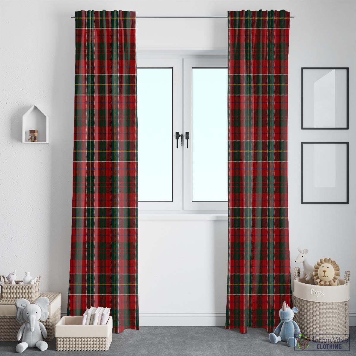 Hunter USA Tartan Window Curtain