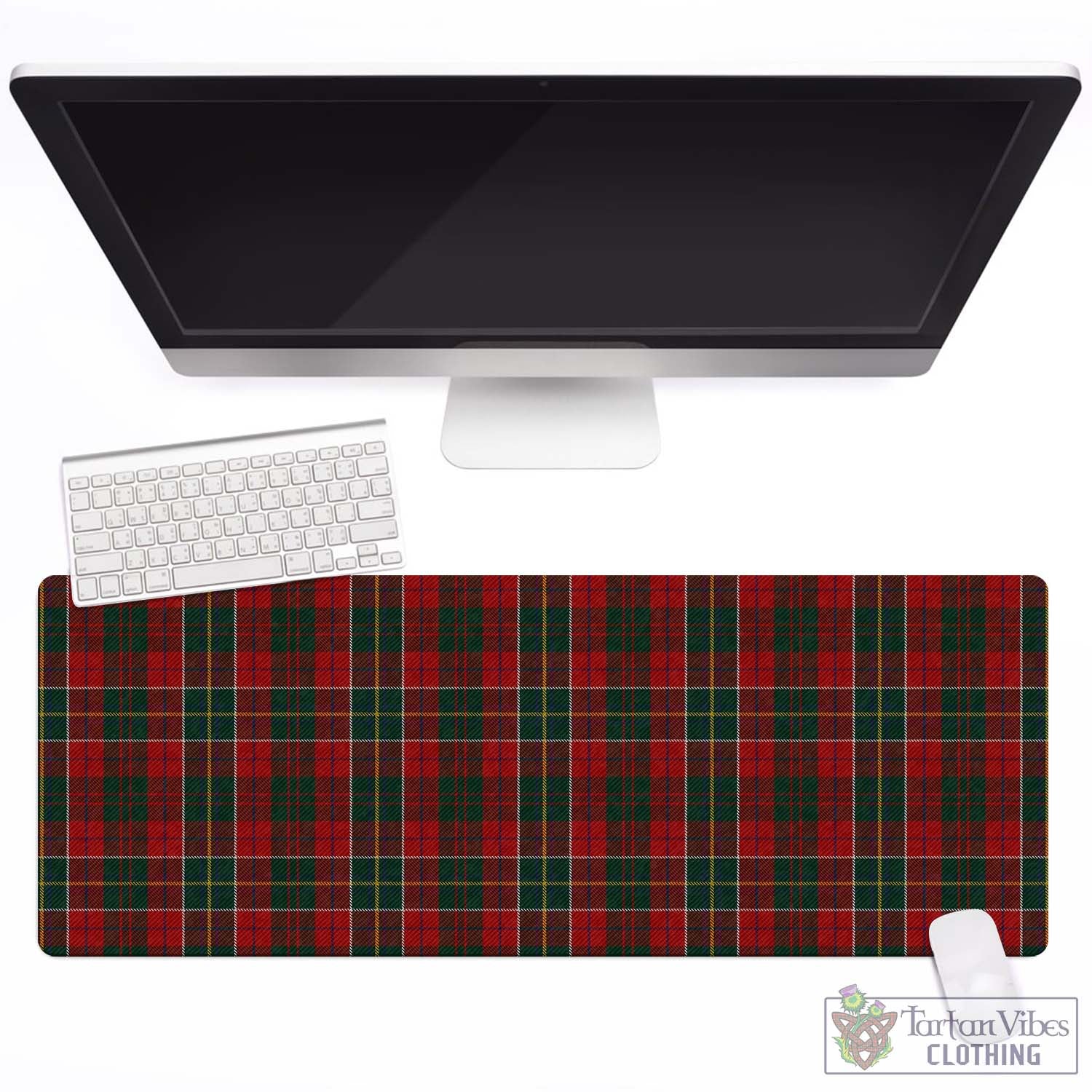 Tartan Vibes Clothing Hunter USA Tartan Mouse Pad