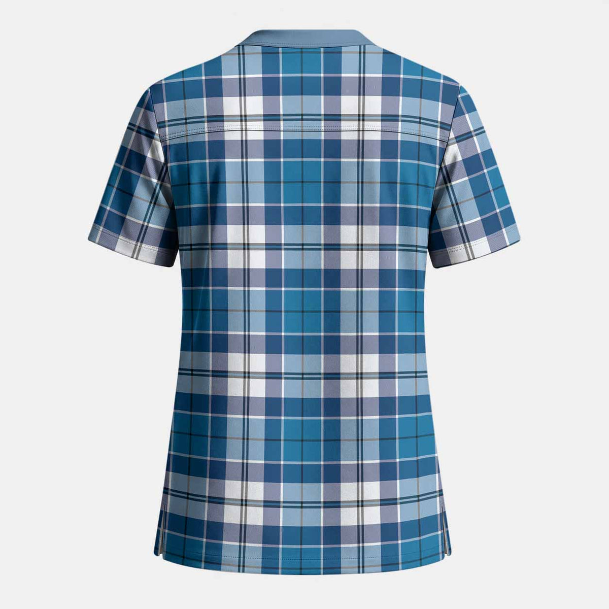 Hutton Tartan Scrub Top - Tartan Vibes Clothing