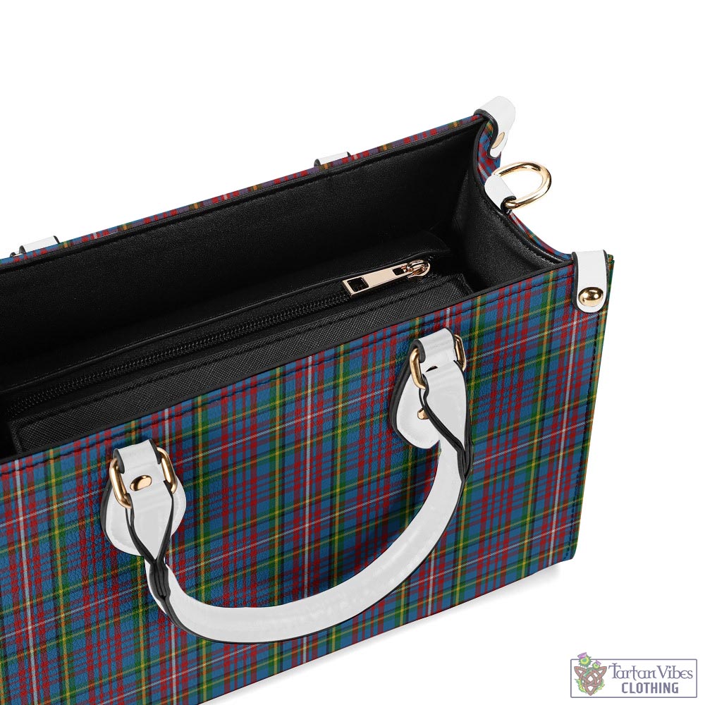 Tartan Vibes Clothing Hyndman Tartan Luxury Leather Handbags