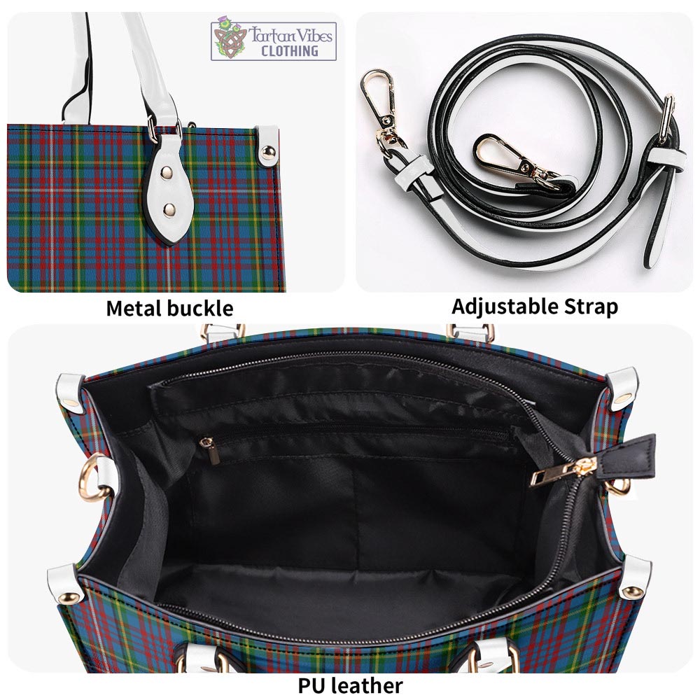 Tartan Vibes Clothing Hyndman Tartan Luxury Leather Handbags