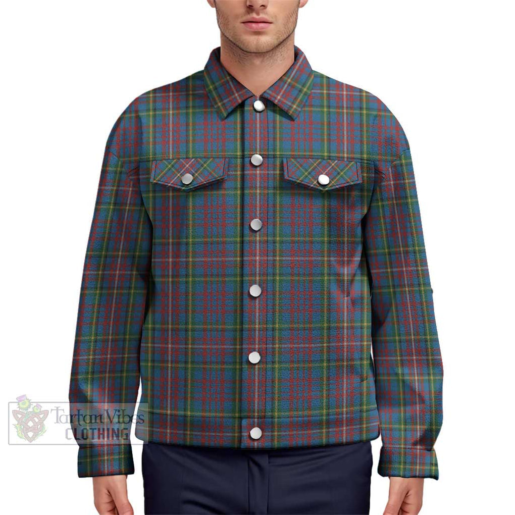 Hyndman Tartan Unisex Lapel Cotton Jacket Unisex - Tartan Vibes Clothing