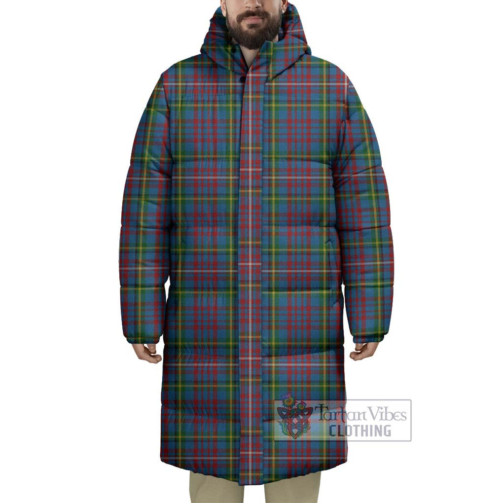 Tartan Vibes Clothing Hyndman Tartan Long Down Jacket