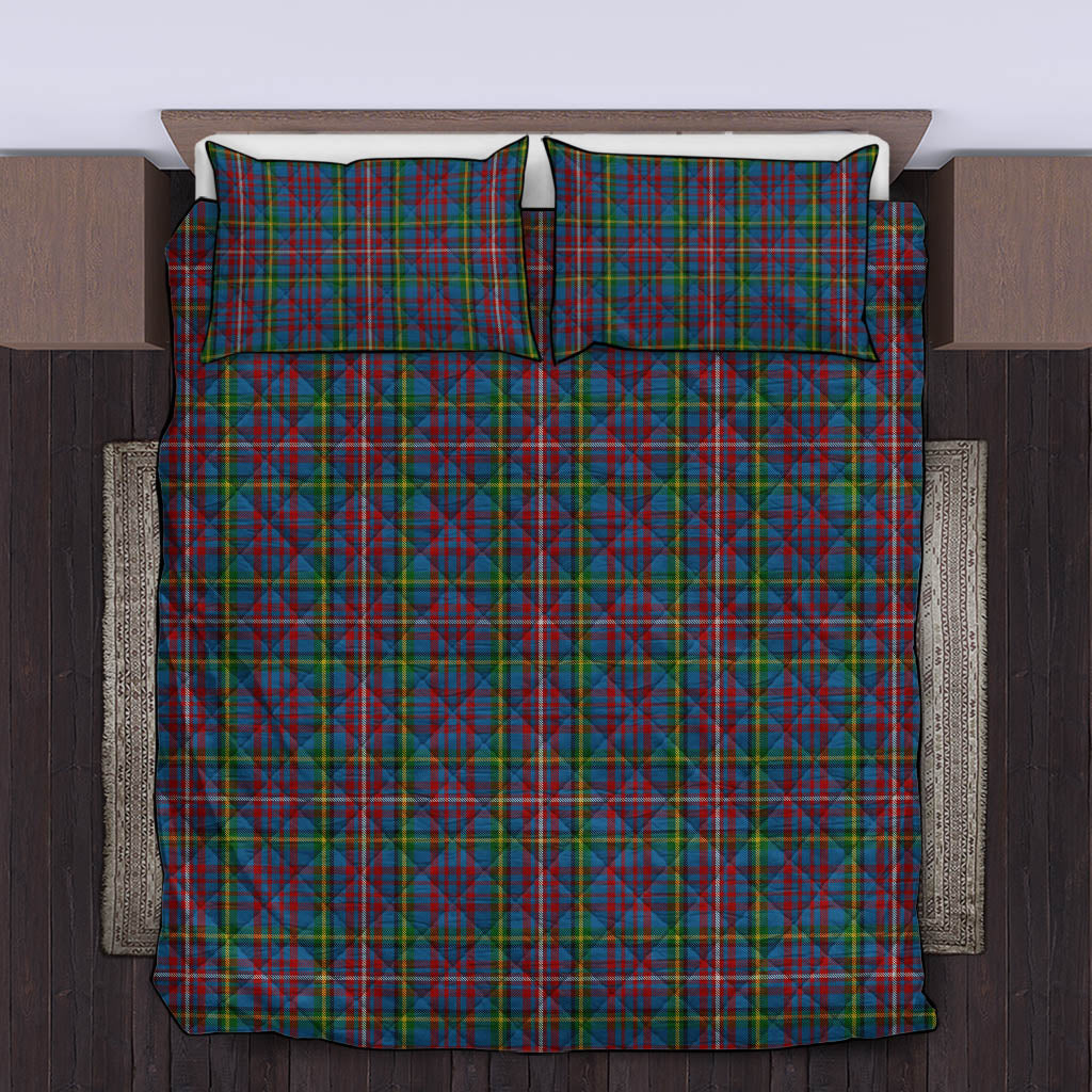 Hyndman Tartan Quilt Bed Set King - Tartan Vibes Clothing