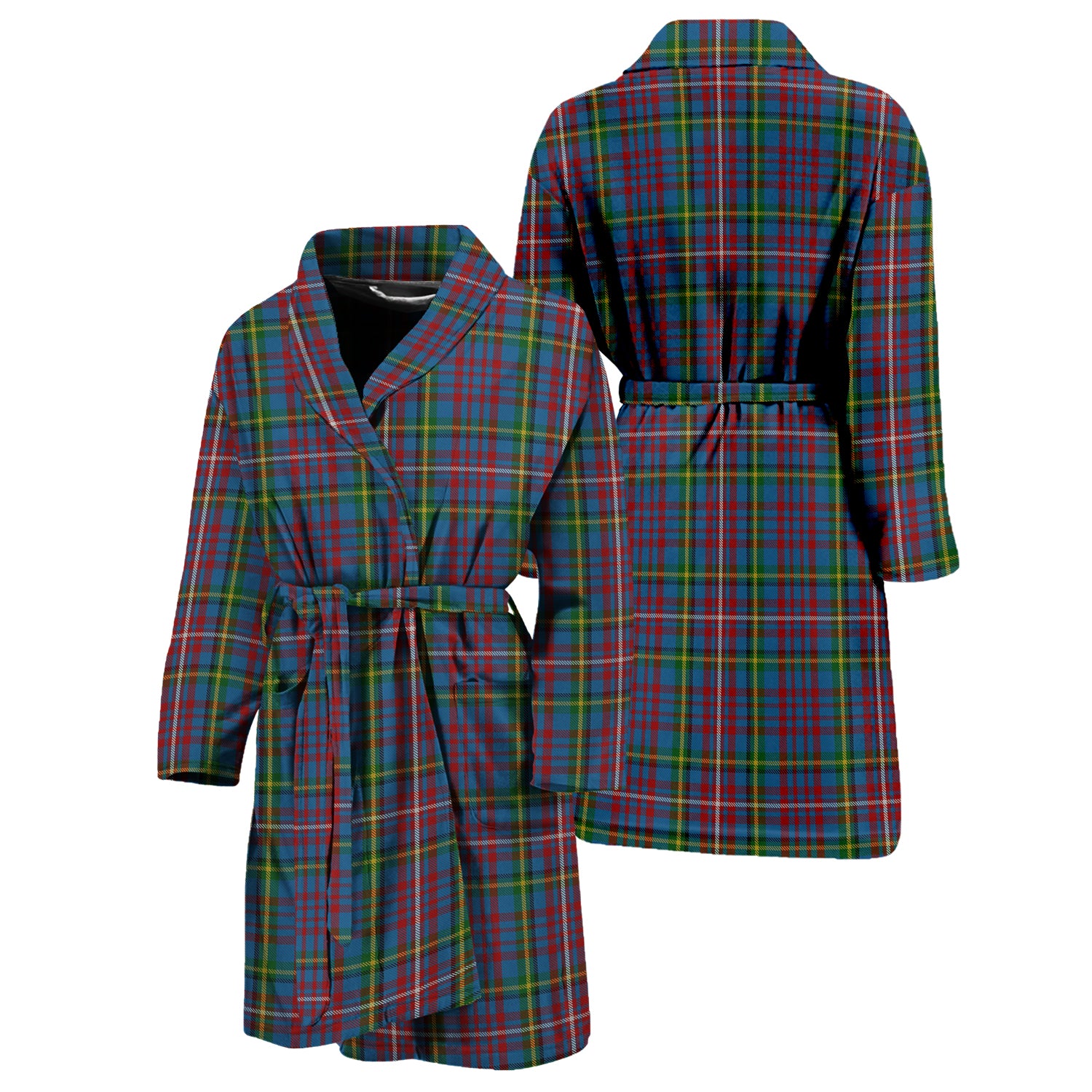 Hyndman Tartan Bathrobe Unisex M - Tartan Vibes Clothing