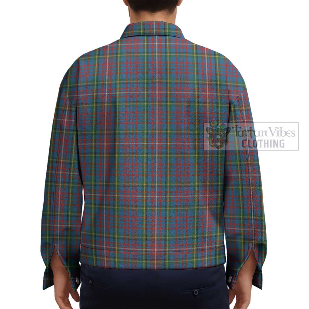 Hyndman Tartan Unisex Lapel Cotton Jacket - Tartan Vibes Clothing