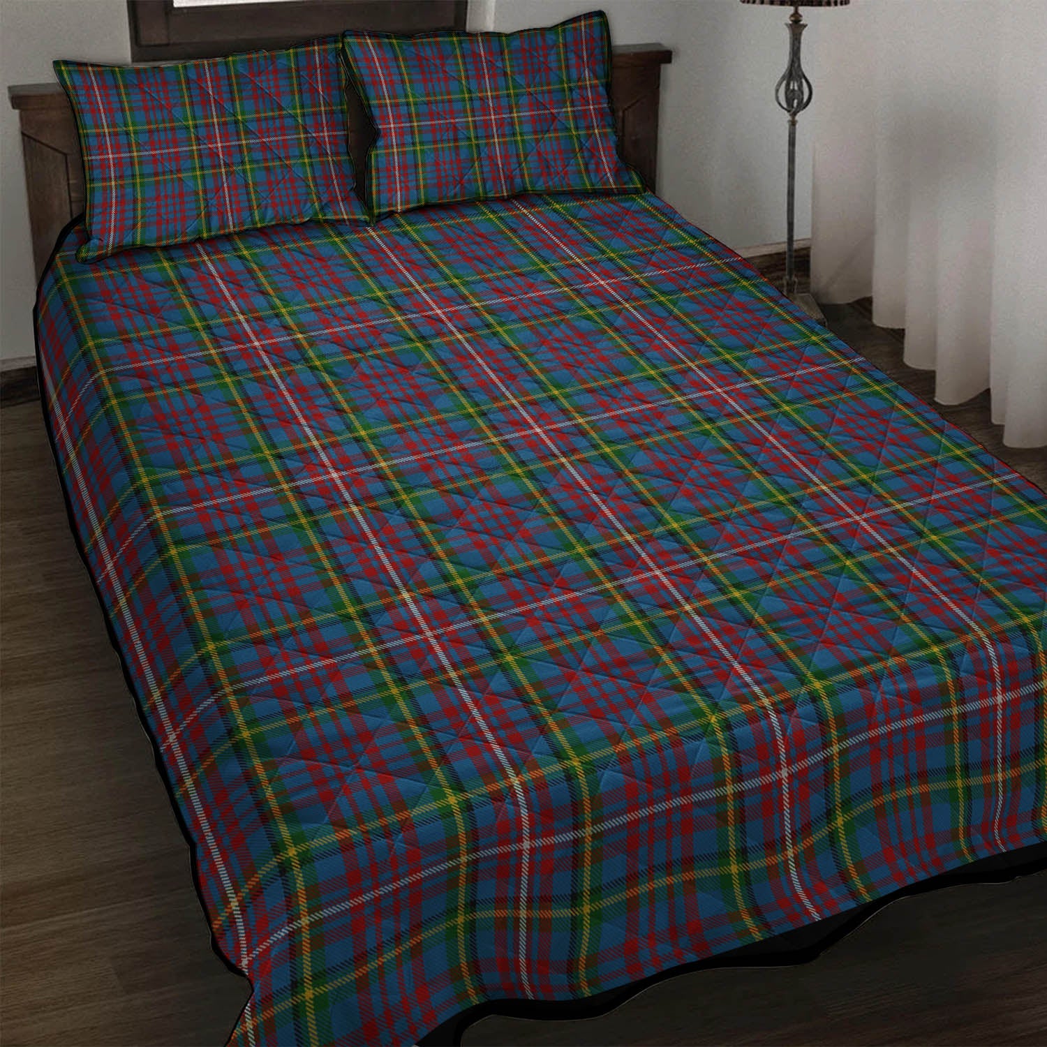 Hyndman Tartan Quilt Bed Set - Tartan Vibes Clothing