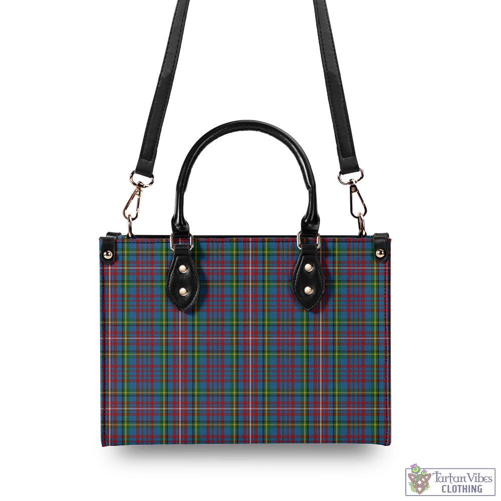 Tartan Vibes Clothing Hyndman Tartan Luxury Leather Handbags