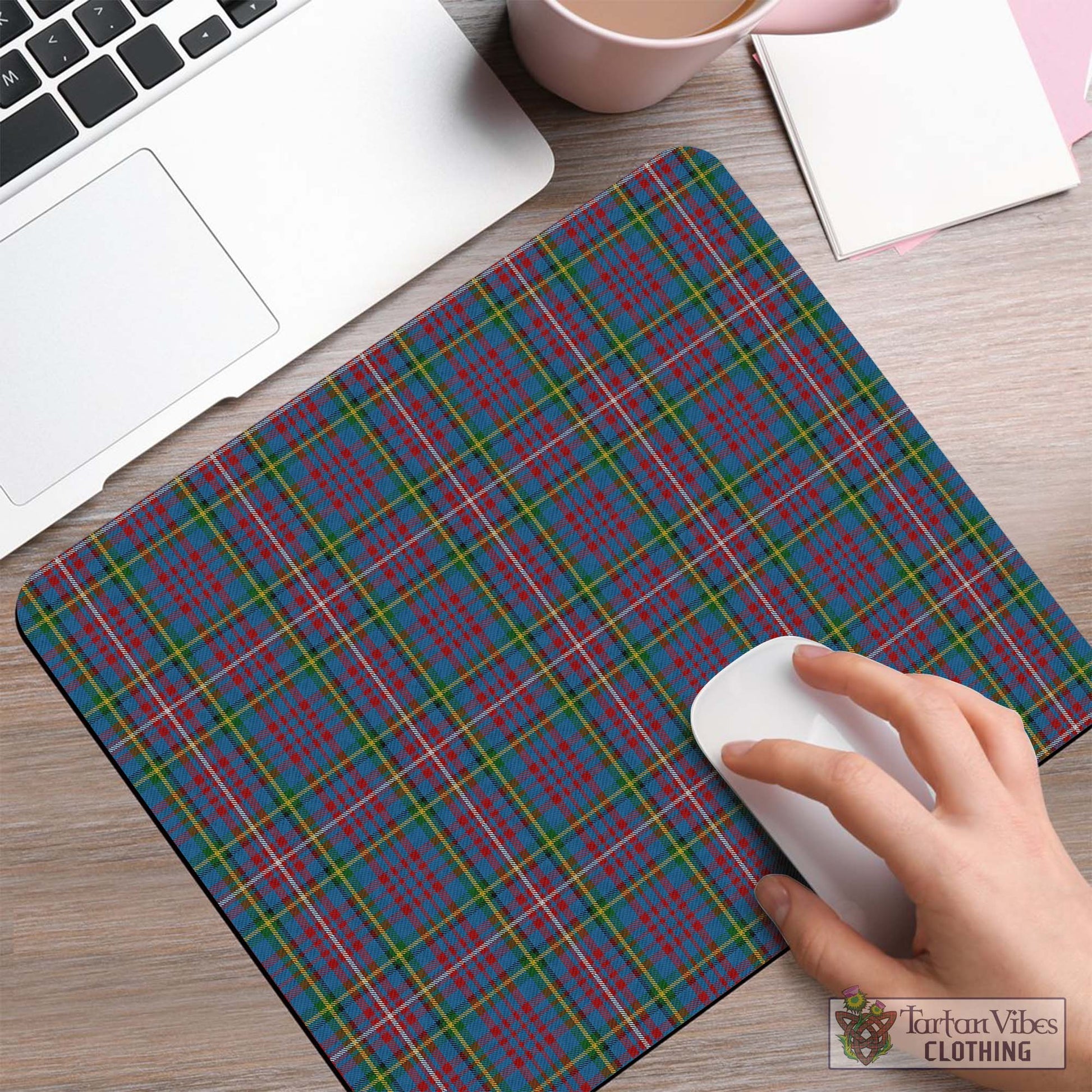 Tartan Vibes Clothing Hyndman Tartan Mouse Pad