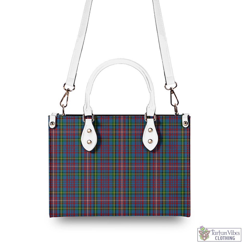 Tartan Vibes Clothing Hyndman Tartan Luxury Leather Handbags