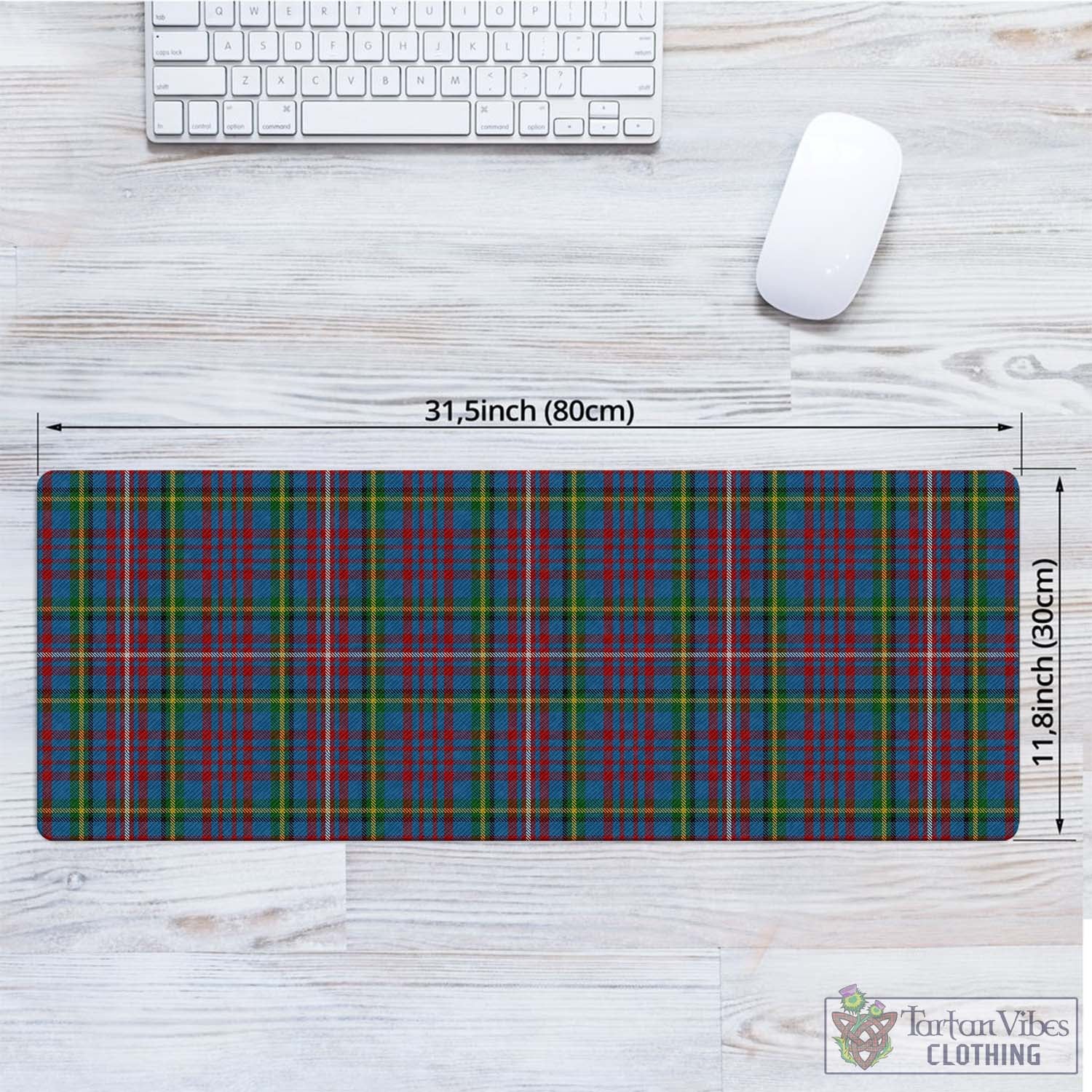 Tartan Vibes Clothing Hyndman Tartan Mouse Pad