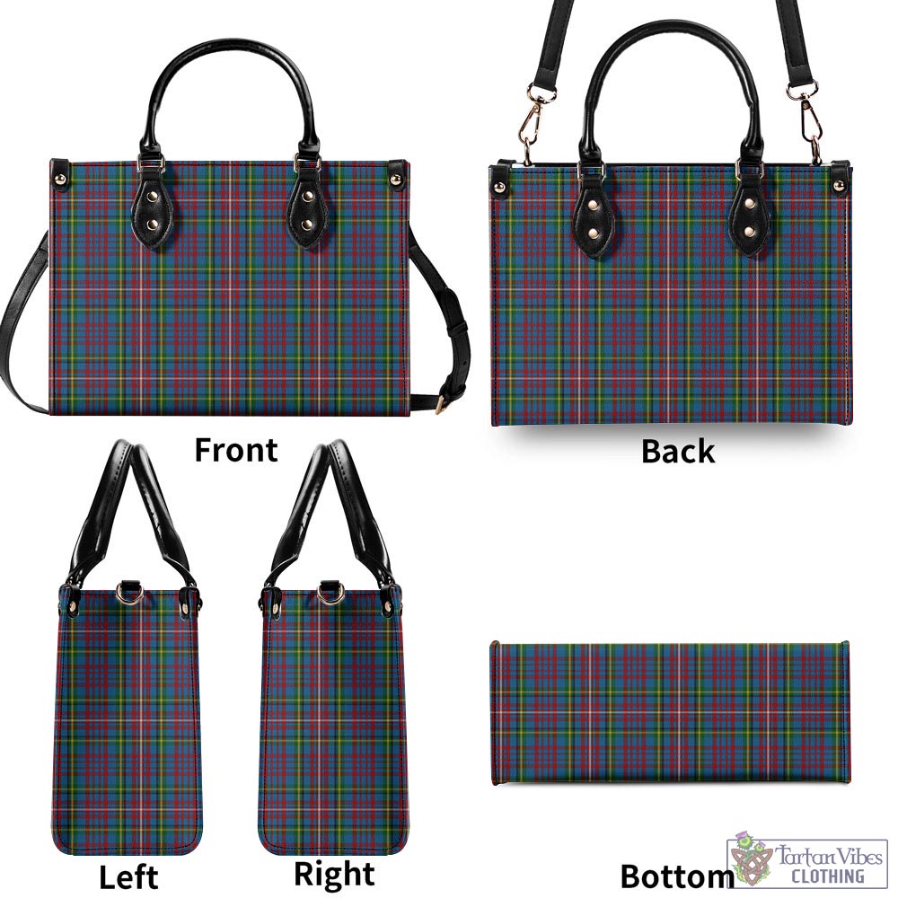 Tartan Vibes Clothing Hyndman Tartan Luxury Leather Handbags