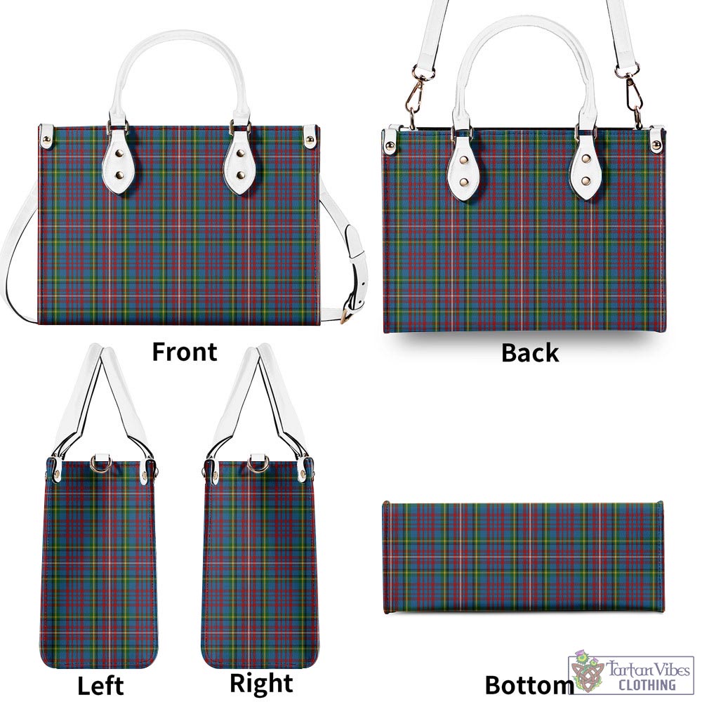 Tartan Vibes Clothing Hyndman Tartan Luxury Leather Handbags