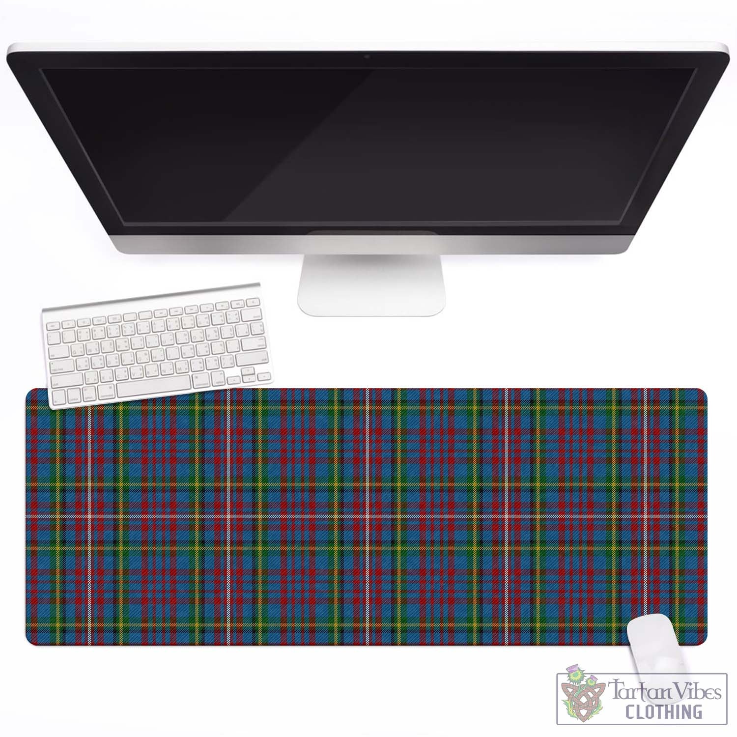 Tartan Vibes Clothing Hyndman Tartan Mouse Pad