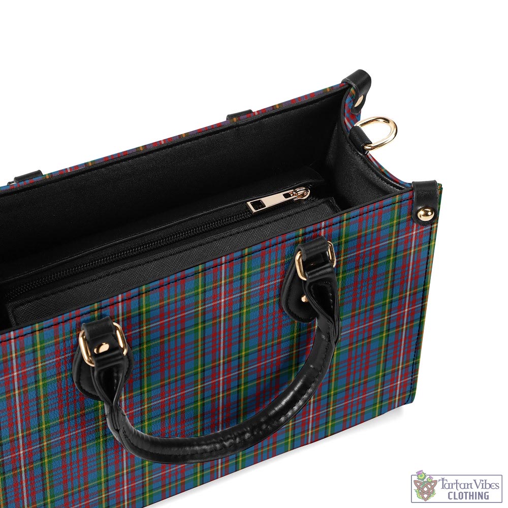 Tartan Vibes Clothing Hyndman Tartan Luxury Leather Handbags