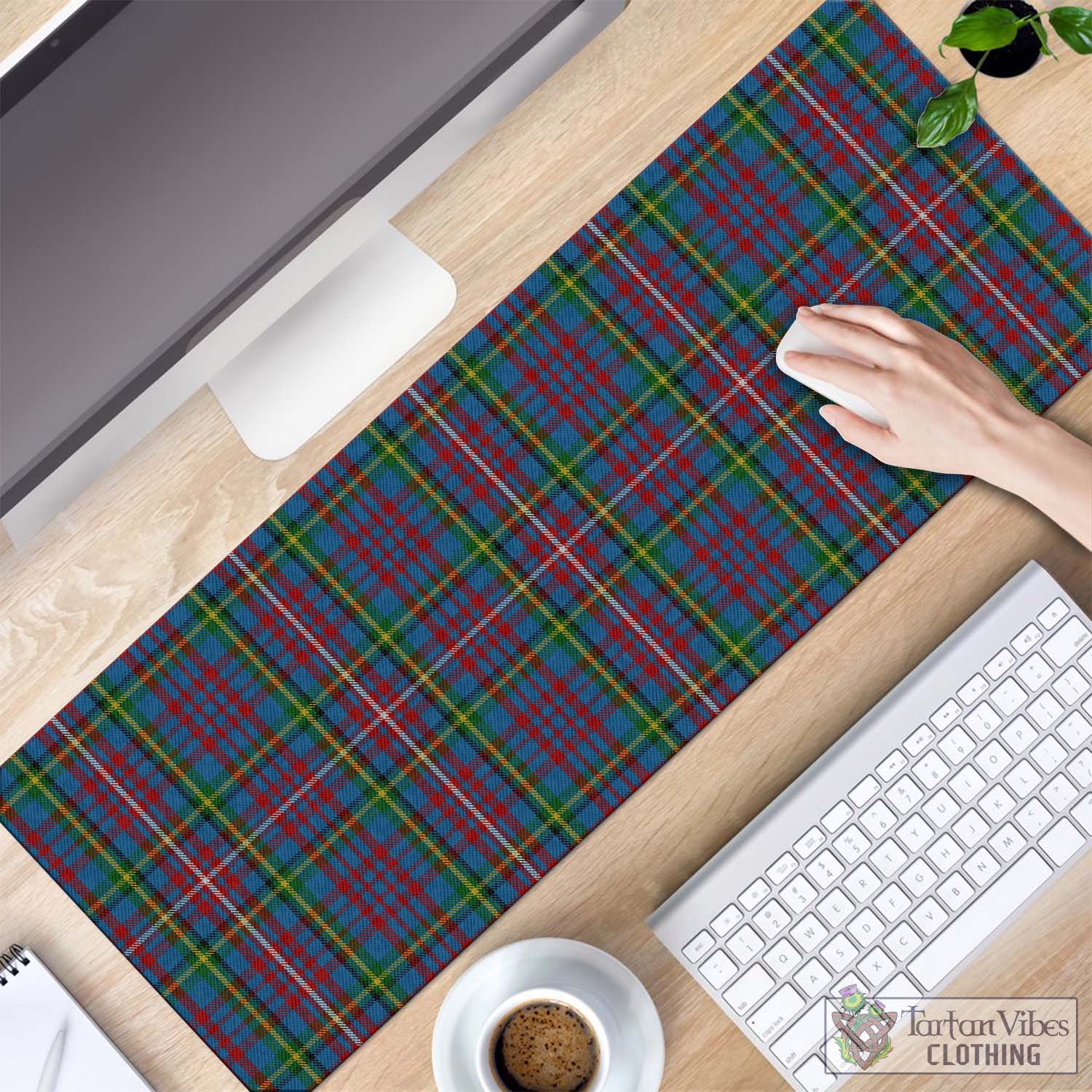 Tartan Vibes Clothing Hyndman Tartan Mouse Pad