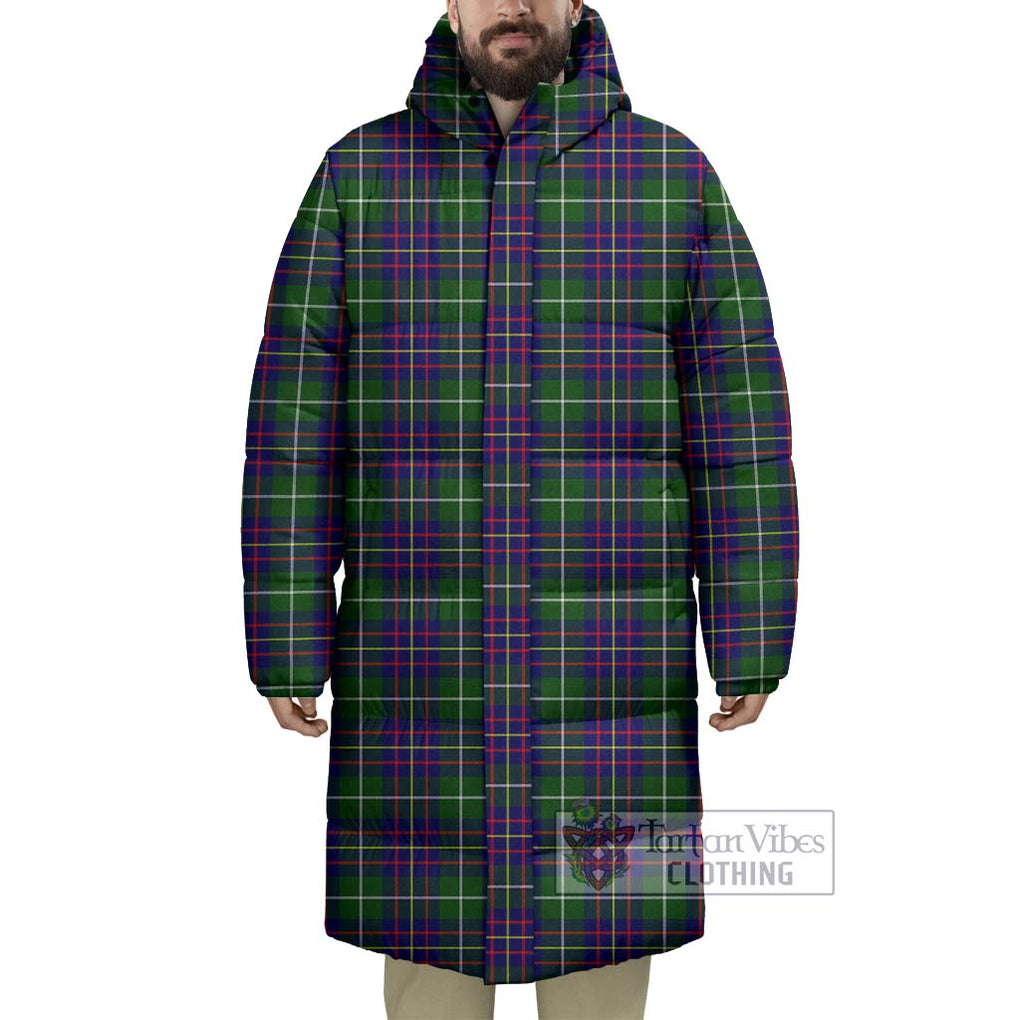 Tartan Vibes Clothing Inglis Tartan Long Down Jacket