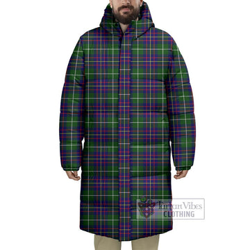 Inglis Tartan Long Down Jacket