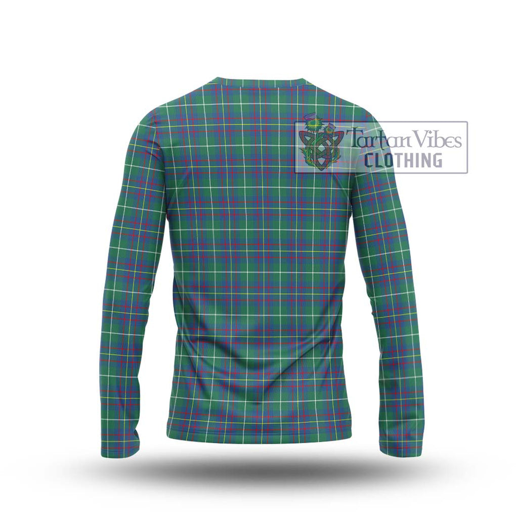 Inglis Ancient Tartan Long Sleeve T-Shirt with Family Crest DNA In Me Style - Tartanvibesclothing Shop