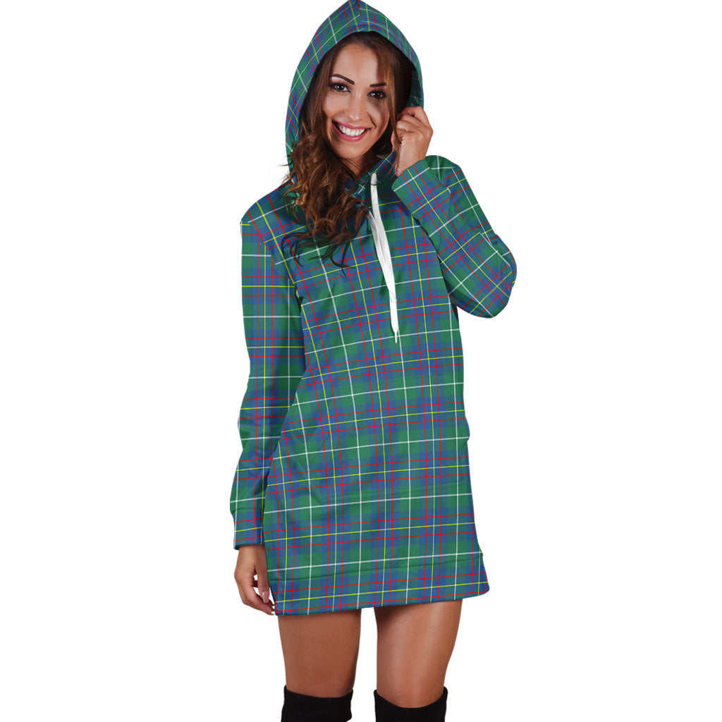 Inglis Ancient Tartan Hoodie Dress - Tartan Vibes Clothing