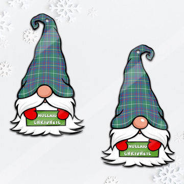 Inglis Ancient Gnome Christmas Ornament with His Tartan Christmas Hat