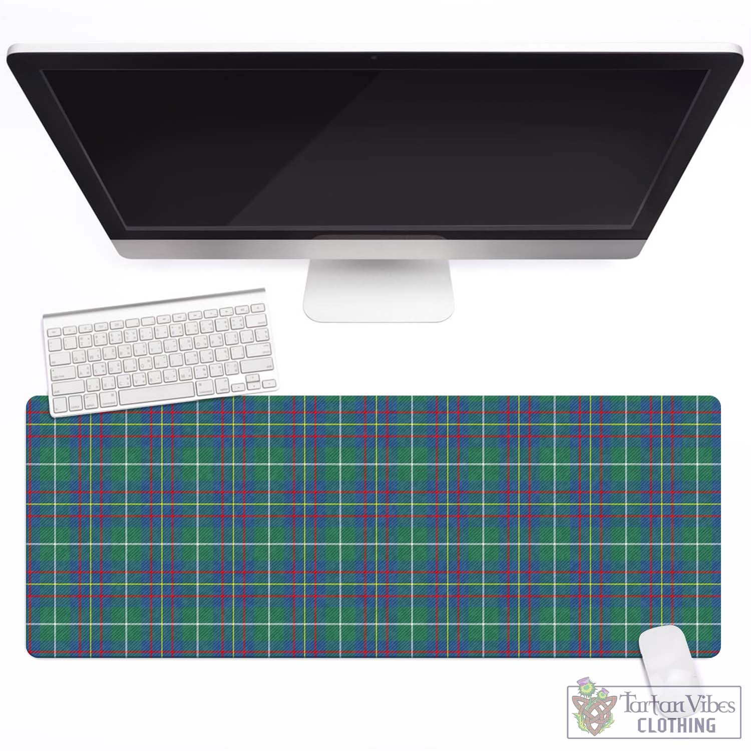 Tartan Vibes Clothing Inglis Ancient Tartan Mouse Pad