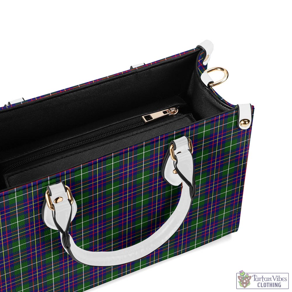 Tartan Vibes Clothing Inglis Modern Tartan Luxury Leather Handbags