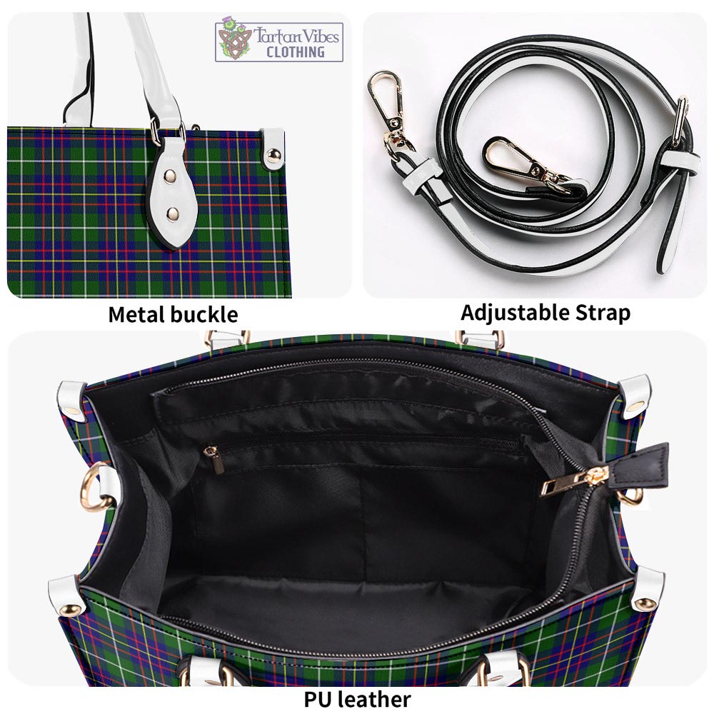 Tartan Vibes Clothing Inglis Modern Tartan Luxury Leather Handbags