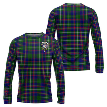 Inglis Tartan Long Sleeve T-Shirt with Family Crest